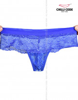 Dámská tanga Romantic Lace - modrá